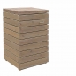 Preview: 1er Mülltonnenverkleidung PRIMUS - FSC Holz  - 1 x 120  Liter
