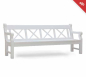 Preview: Aktionspreis  Summer SALE : 4er Gartenbank HAMPTON  Made in Germany