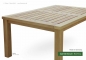 Preview: Extra stabiler Gartentisch ROYAL - ODUM-IROKO Hartholz Natur - Made in Germany
