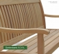 Preview: Gartenbank ROYAL - Natur ODUM IROKO Hartholz