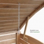 Preview: Detailansicht Aufsteller Mülltonnenbox  STANDARD