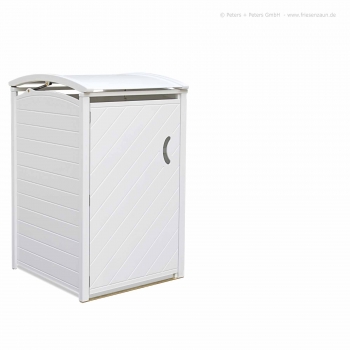 Weiße Müllbox CLASSIC - 1 x 120 Liter oder 1 x 240 Liter