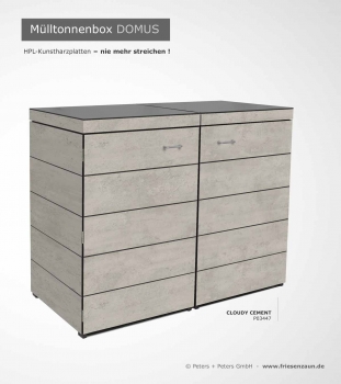 2er Mülltonnenbox DOMUS 240