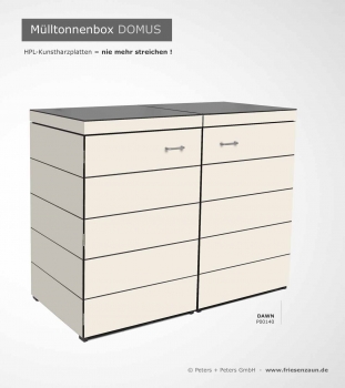 2er Mülltonnenbox DOMUS 240