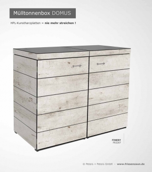 2er Mülltonnenbox DOMUS 240