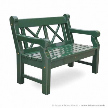 2er Gartenbank HAMPTON - lackiert
