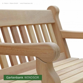 4er Gartenbank WINDSOR - Natur