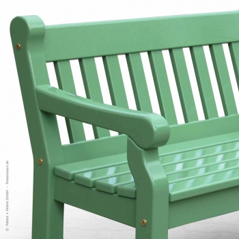 Extra durable Gartenbank WINDSOR - in über 200 RAL Farbtönen lackierbar