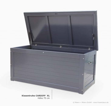 Kissentruhe CARDIFF XL - Höhe 75 cm
