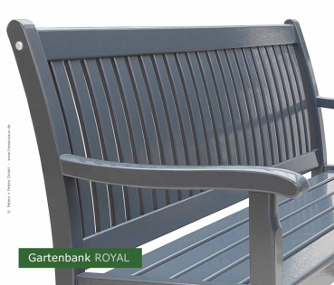 Gartenbank ROYAL - RAL 7016 anthrazitgrau