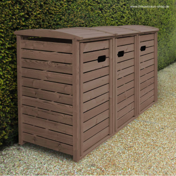3er Mülltonnenbox STANDARD 240