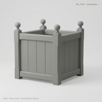 Preview: Pflanzkasten SYLT - RAL 7033 zementgrau