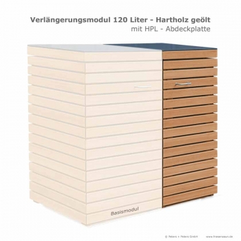 Mülltonnenbox CUBUS - Verlängerungsmodul