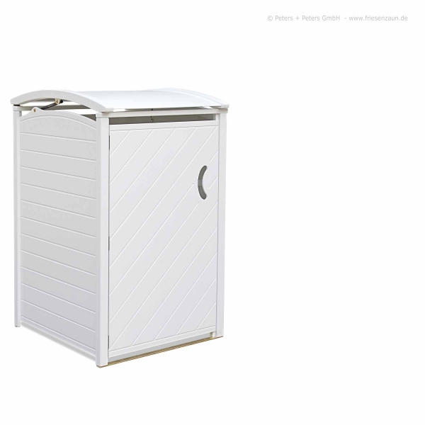 Weiße Müllbox CLASSIC - 1 x 120 Liter oder 1 x 240 Liter