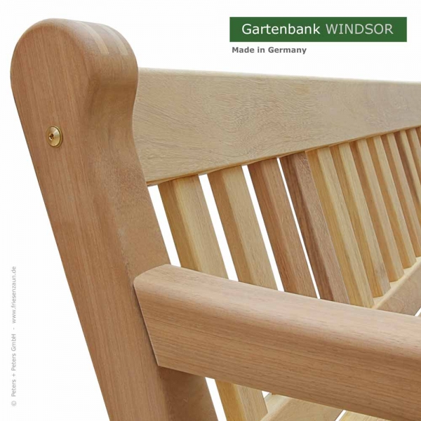 Gartensessel Windsor Hartholz Natur