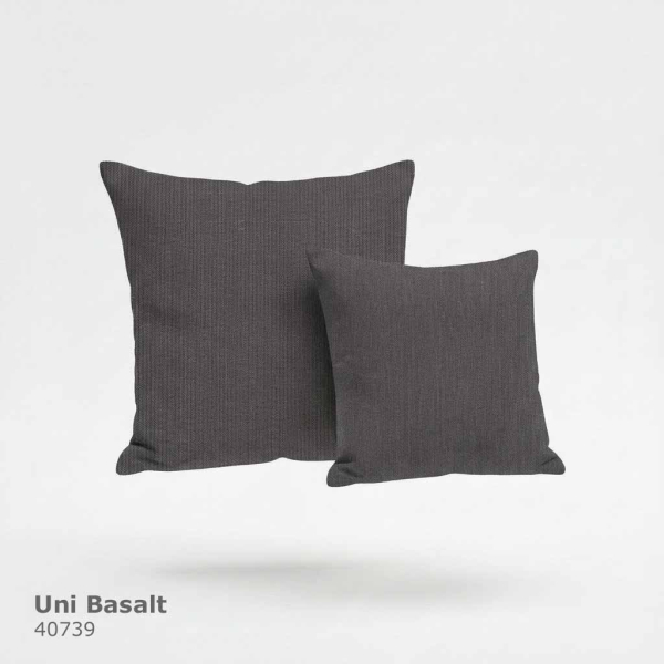 Kissen Uni Basalt - 40739