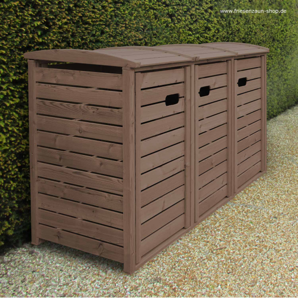 3er Mülltonnenbox STANDARD 240