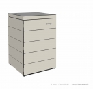 1er Mülltonnenbox DOMUS 120