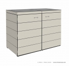 2er Mülltonnenbox DOMUS 240