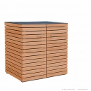 2er Mülltonnenbox CUBUS 240 - geölt