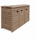 3er Mülltonnenbox STANDARD 240