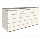 3er Mülltonnenbox DOMUS 240