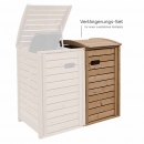 Verlängerungs-Set für Mülltonnenbox STANDARD - FSC Holz  - 1 x 120 / 240 Liter